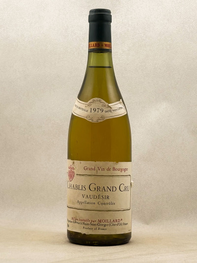 Thomas Moillard - Chablis "Vaudésir" 1979