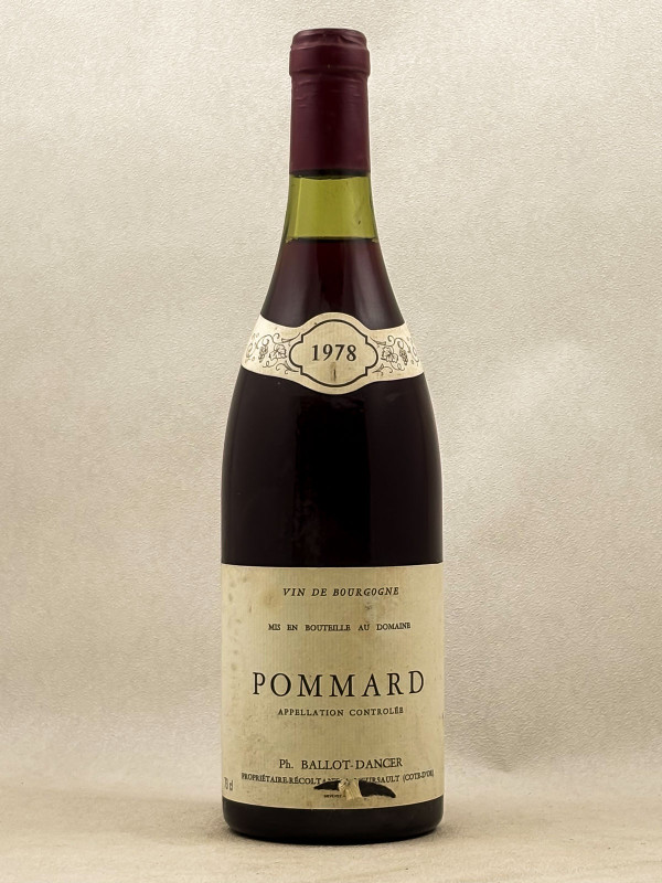 Ballot Dancer - Pommard 1978