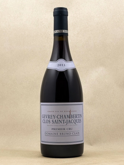 Bruno Clair - Gevrey Chambertin 1er cru "Clos St Jacques" 2013