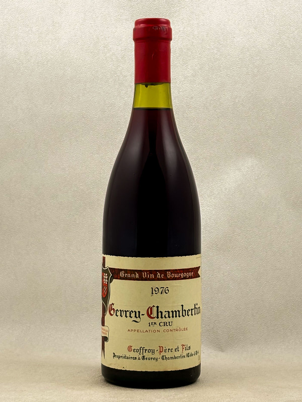 Geoffroy Père & Fils - Gevrey Chambertin 1er cru 1976