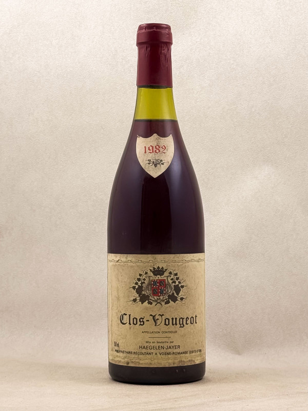 Haegelen Jayer - Clos Vougeot 1982