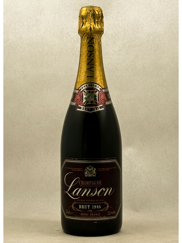 Lanson - Champagne Vintage 1985