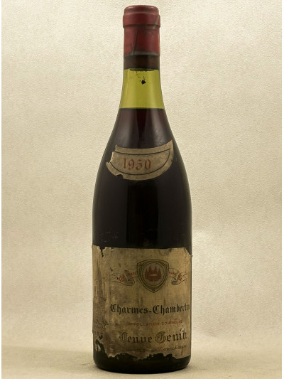 Veuve Genin - Charmes Chambertin 1950