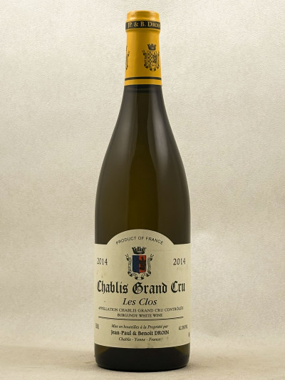 Droin - Chablis grand cru "Les Clos" 2014