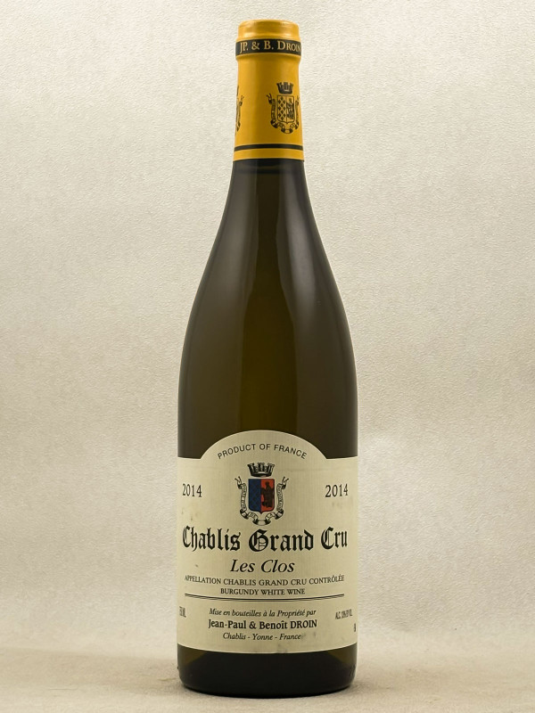 Droin - Chablis grand cru "Les Clos" 2014