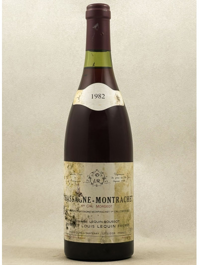 Louis Lequin - Chassagne Montrachet Rouge1er cru "Morgeot" 1982