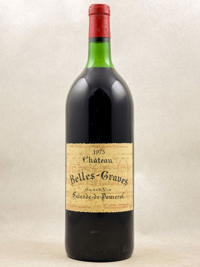 Belles Graves - Lalande de Pomerol 1975 MAGNUM