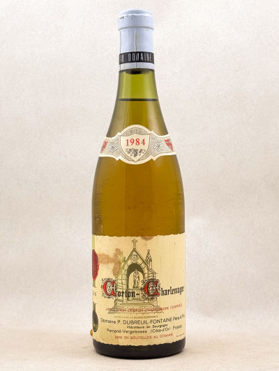 Dubreuil-Fontaine - Corton Charlemagne 1984