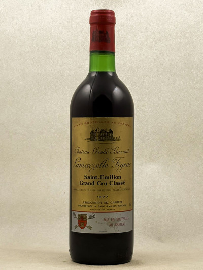Grand Barrail Lamarzelle Figeac - Saint Emilion 1977