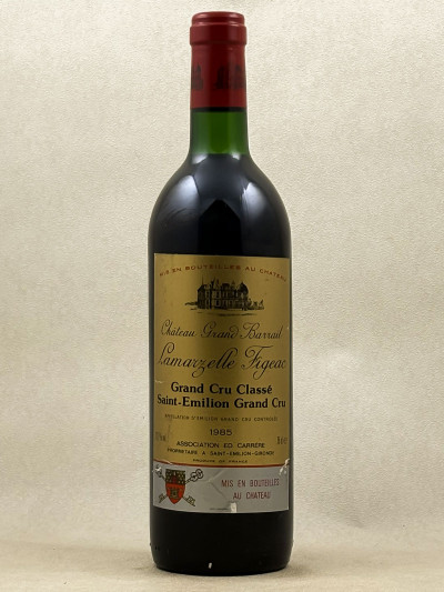 Grand Barrail Lamarzelle Figeac - Saint Emilion 1985