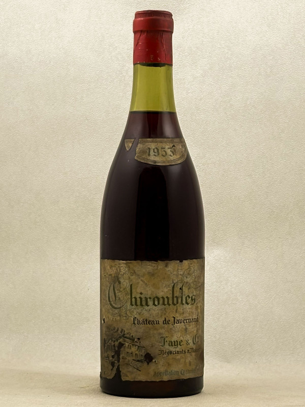 Faye - Chiroubles 1953