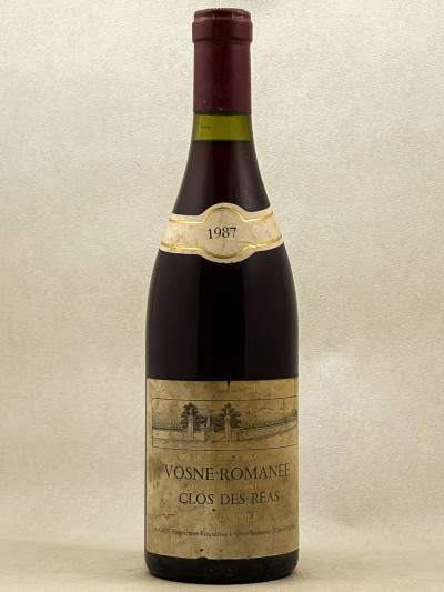 Jean Gros - Vosne Romanée 1er cru "Clos des Réas" 1987