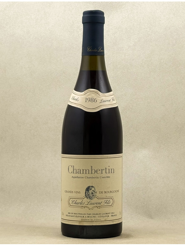 Charles Laurent - Chambertin 1986