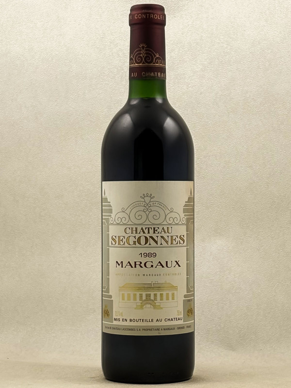 Segonnes - Margaux 1989