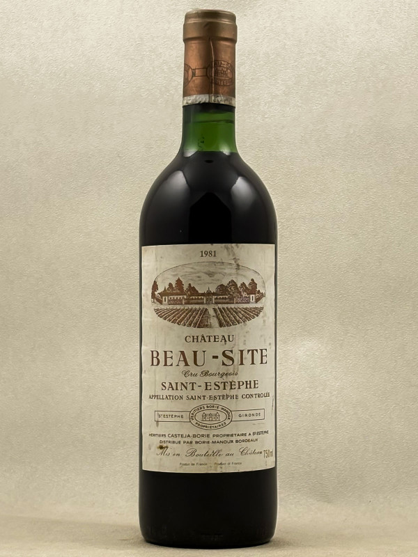 Beau-Site - Saint Estèphe 1981