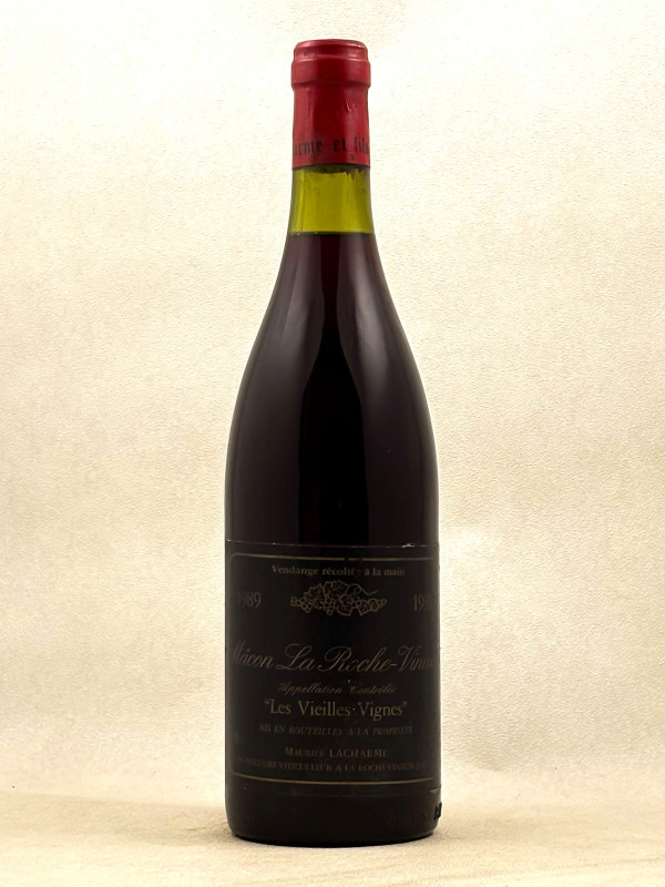 Maurice Lacharme - Macon "La Roche Vineuse" Rouge 1989
