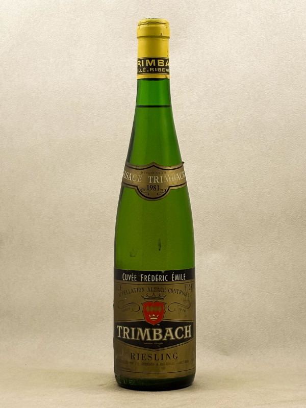Trimbach - Riesling "Cuvée Frédéric Emile" 1981