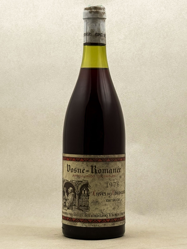 Cave des Cordeliers - Vosne Romanée 1976