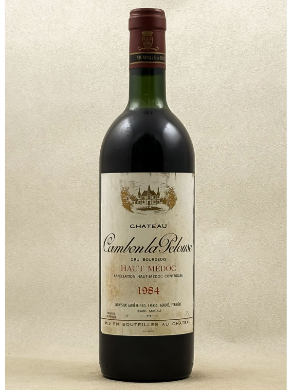 Cambon la Pelouse - Haut Médoc 1984