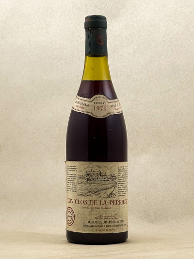 Dufouleur Père & Fils - Fixin "Clos de la Perrière" 1979