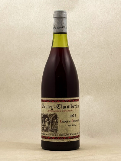 Cave des Cordeliers - Gevrey Chambertin 1976