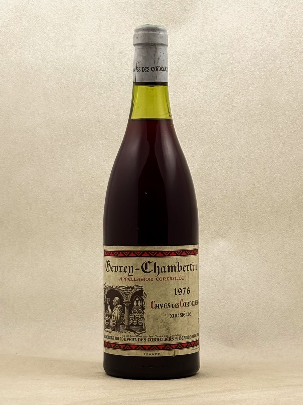 Cave des Cordeliers - Gevrey Chambertin 1976