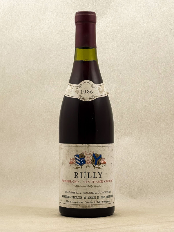 G. de Bodard - Rully 1er cru "Champs Clouds" 1986