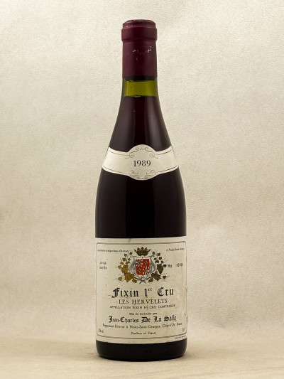 Jean Charles De La Salle - Fixin 1er cru "Les Hervelets" 1989