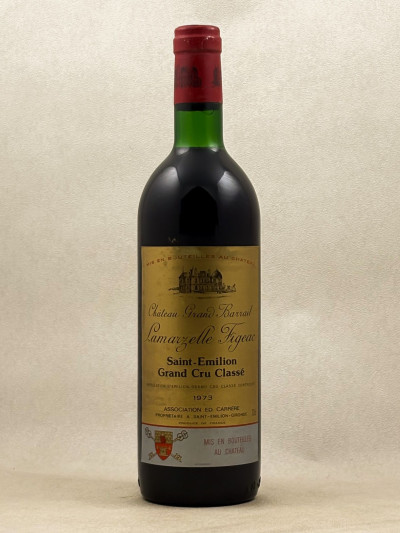 Grand Barrail Lamarzelle Figeac - Saint Emilion 1973