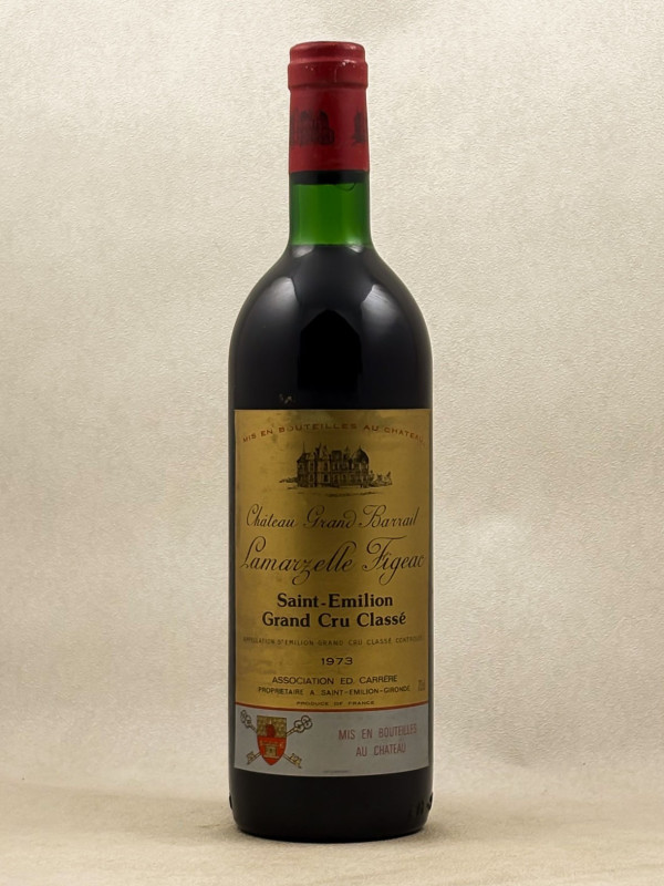Grand Barrail Lamarzelle Figeac - Saint Emilion 1973