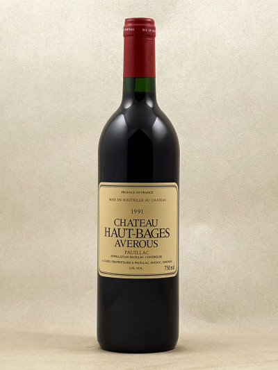 Haut Bages Averous - Pauillac 1991