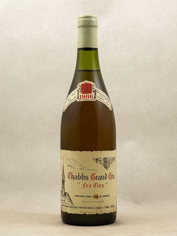 Dauvissat - Chablis Grand Cru "Les Clos" 1986
