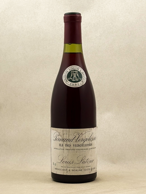 Louis Latour - Pernand Vergelesses 1er cru "Iles des Vergelesses" 1982