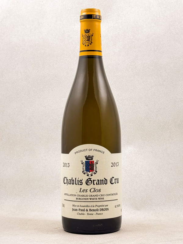 Droin - Chablis grand cru "Les Clos" 2013