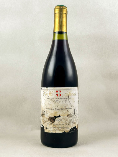 Prieuré Saint Christophe Michel Grisard - Vin de Savoie "Mondeuse" 1986