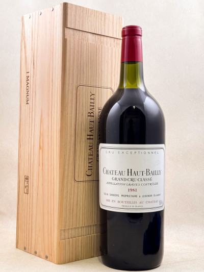 Haut Bailly - Pessac Léognan 1981 MAGNUM