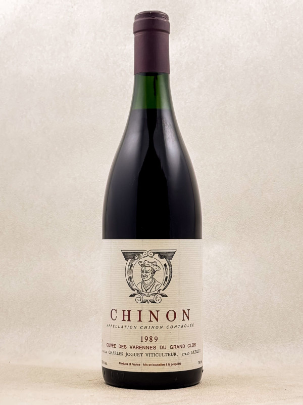 Charles Joguet - Chinon "Les Varennes du Grand Clos" 1989