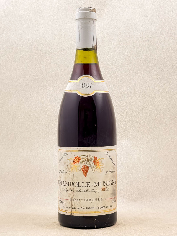 Robert Gibourg - Chambolle Musigny 1987