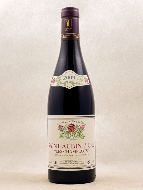 Gilles Bouton - Saint Aubin 1er cru "Champlots" 2009