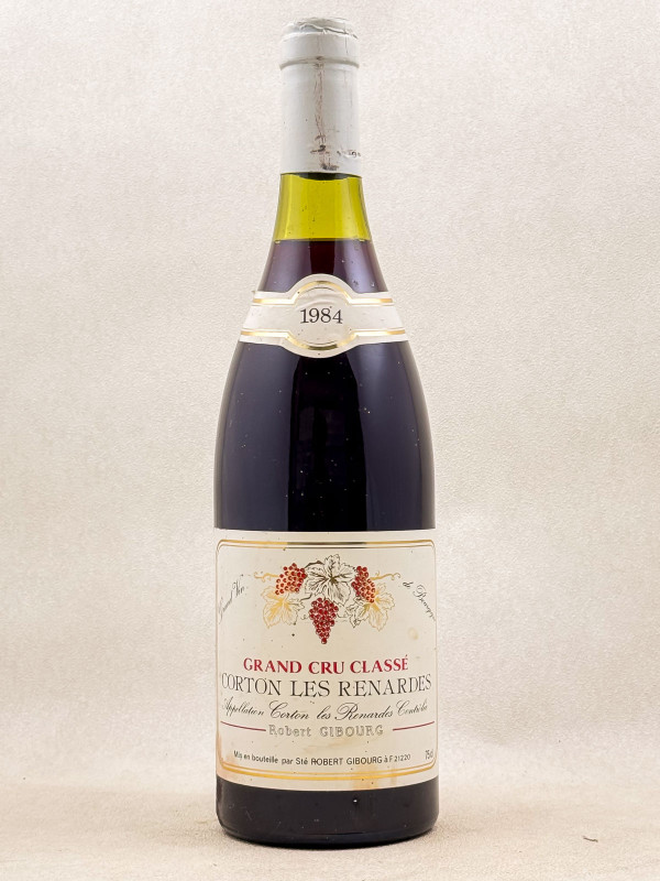 Robert Gibourg - Corton Renardes 1984