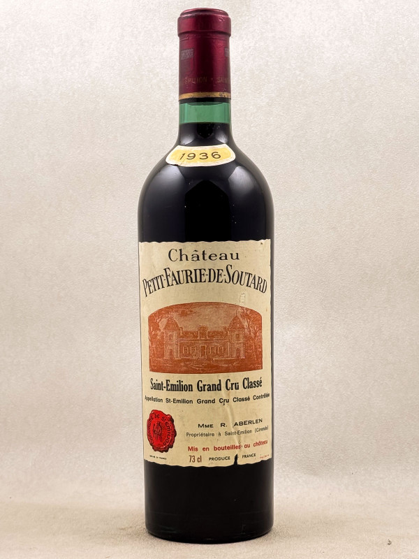 Petit Faurie de Soutard - Saint Emilion 1936