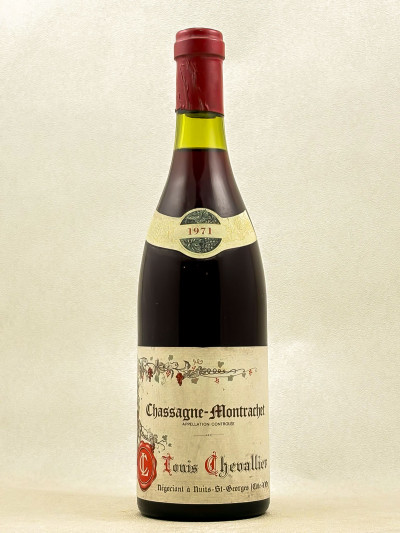 Louis Chevallier - Chassagne Montrachet Rouge 1971