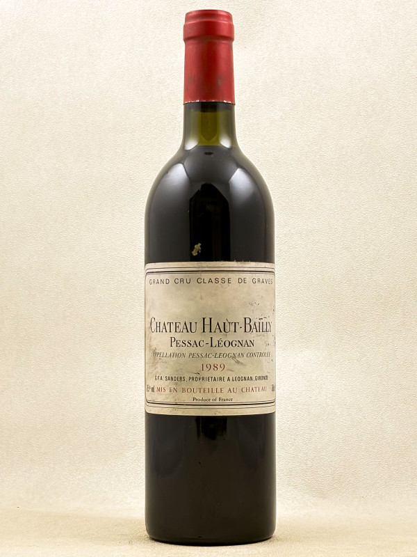 Haut Bailly - Pessac Léognan 1989
