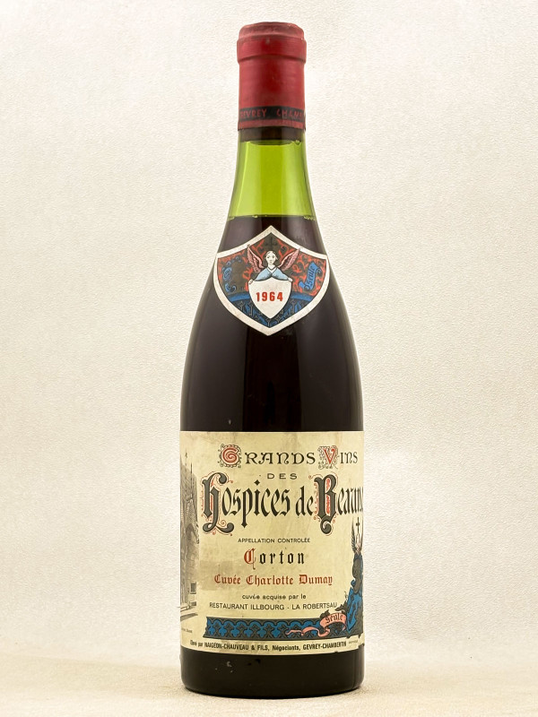 Hospices de Beaune - Corton "Cuvée Charlotte Dumay" 1964