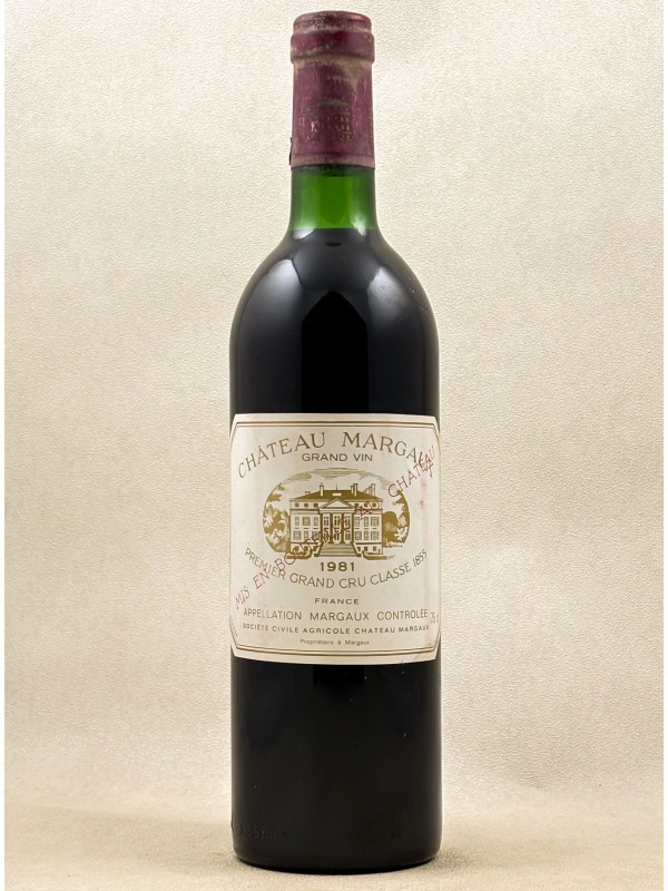 Chateau Margaux - Margaux 1981