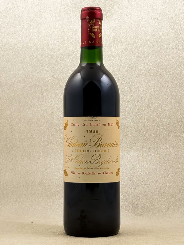 Branaire Ducru - Saint Julien 1988