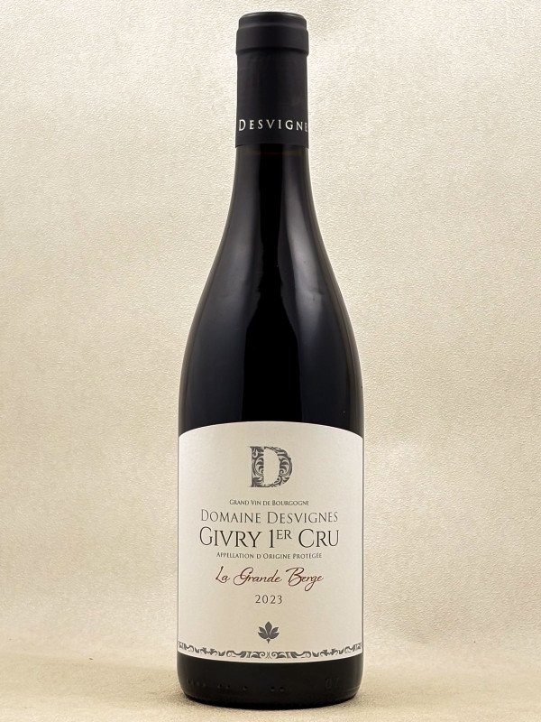 Desvignes - Givry 1er cru "La Grande Berge" 2023