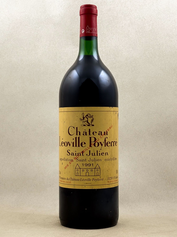 Léoville Poyferré - Saint Julien 1991 MAGNUM
