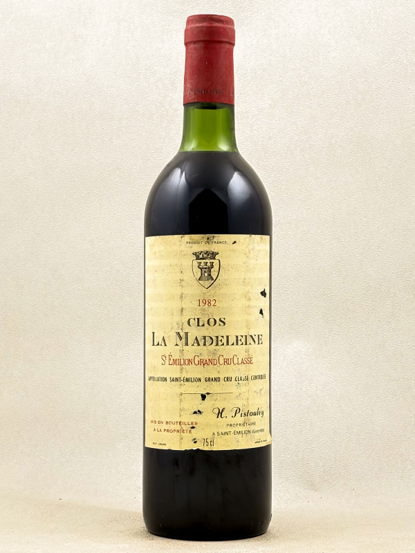 Clos de la Madeleine - Saint Emilion 1982