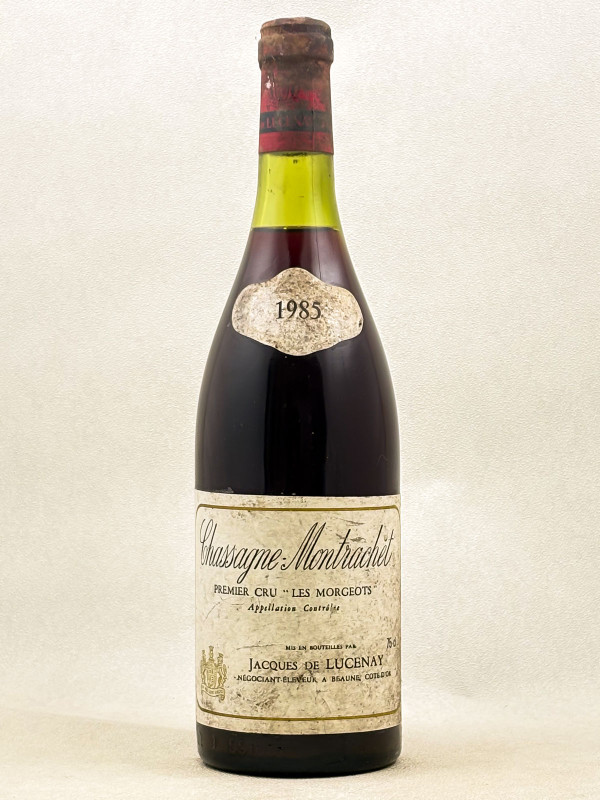 Jacques Lucenay - Chassagne Montrachet Rouge 1er cru "Morgeot" 1985